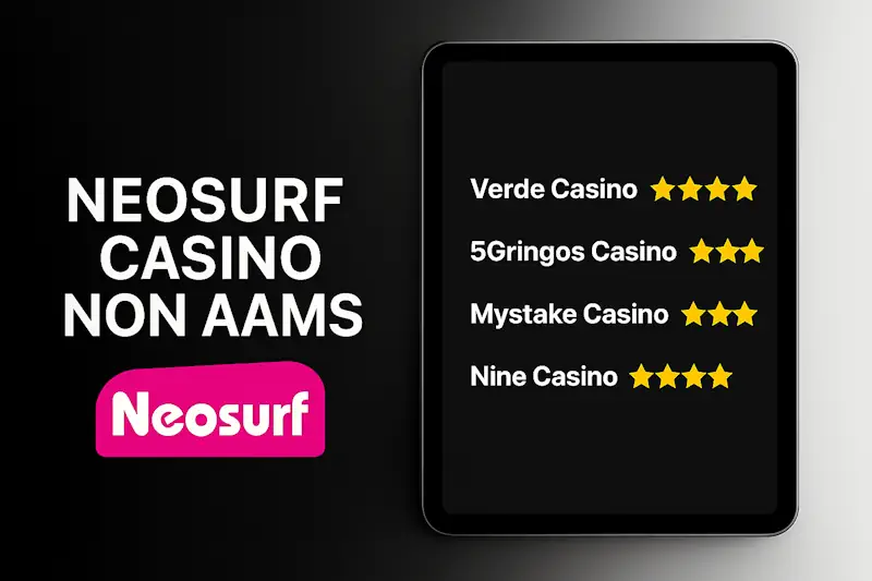 Neosurf casino non aams